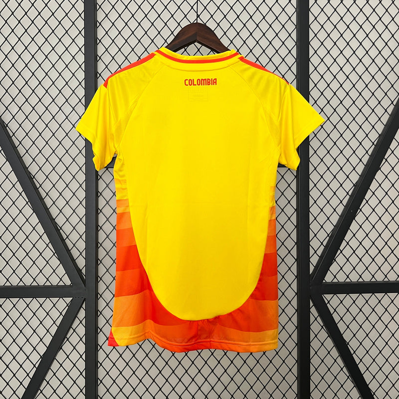 CAMISA FEMININA DO COLOMBIA 24/25 AMARELO