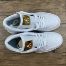 AIR JORDAN 1 LOW WRITE METALLIC GOLD