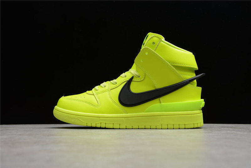 DUNK HIGH X AMBUSH FLASH LIME