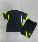 Conjunto Infantil Atlético de Madrid 2026/27 PRETO E AMARELO