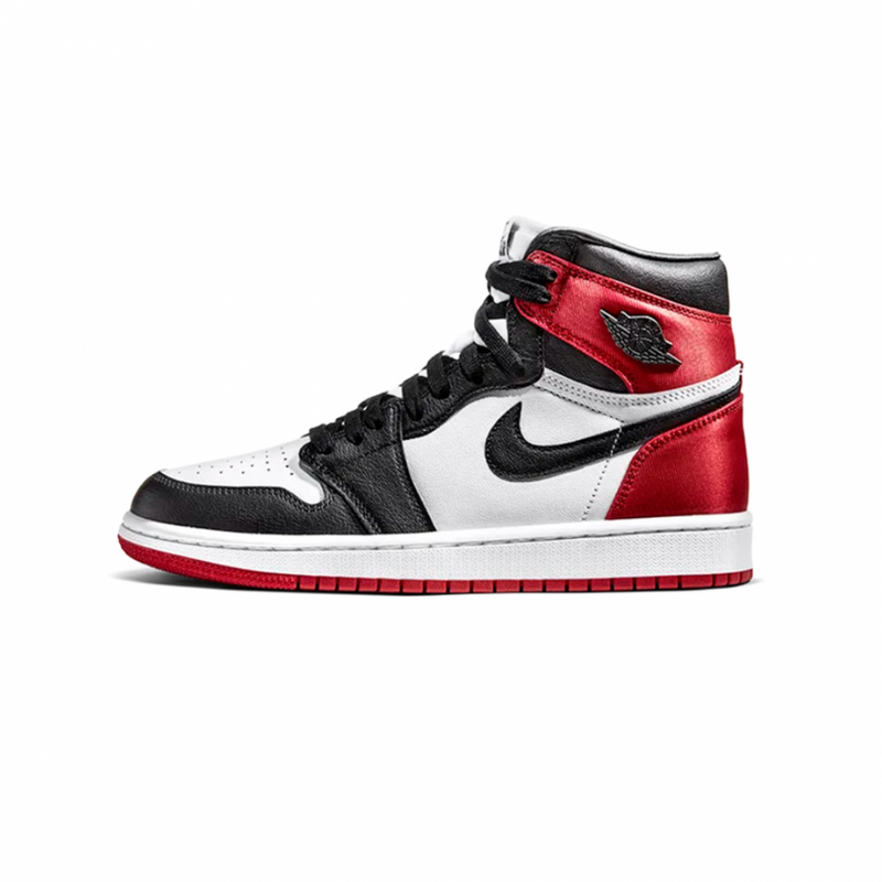 AIR JORDAN 1 HIGH RETRO HIGH SATIN BLACK TOE