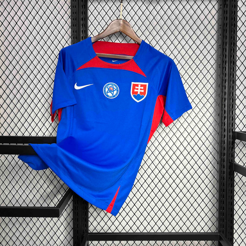 CAMISA DA SELEÇÃO DA ESLOVAQUIA 25/26 AZUL