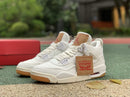 AIR JORDAN 4 RETRO LEVI´S - WHITE