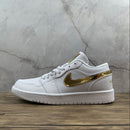 AIR JORDAN 1 LOW WRITE METALLIC GOLD