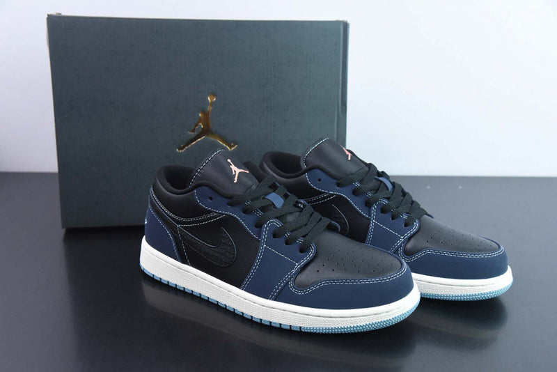 AIR JORDAN 1 LOW SE BLACK DARK OBSIDIAN