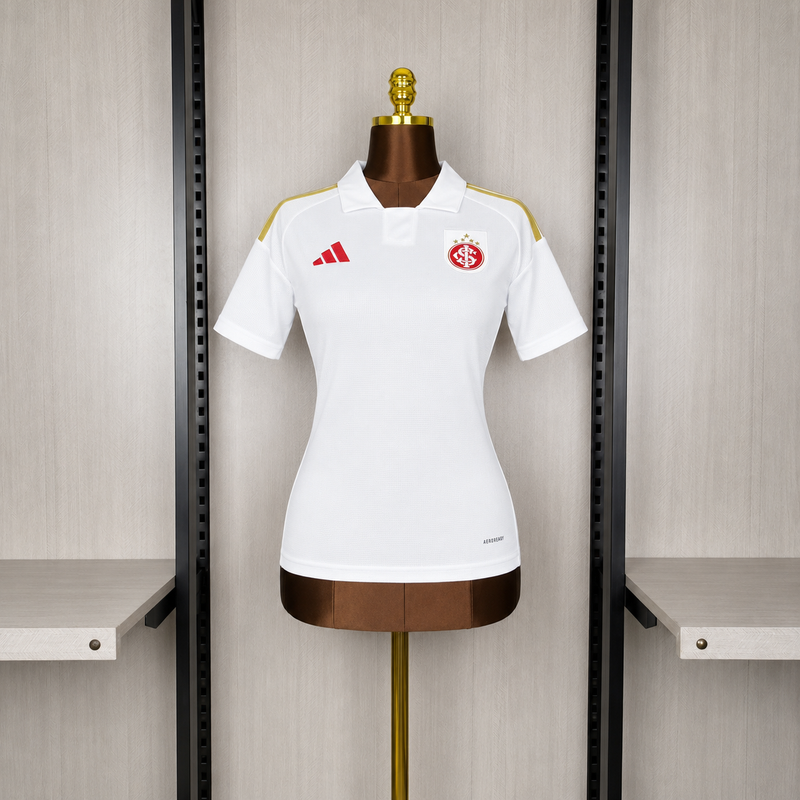 Camiseta Internacional 26/27 Feminina Branca