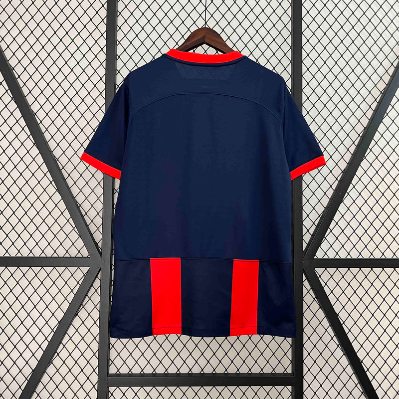 CAMISA DA SAN LORENZO 24/25 AZUL E VERMELHO