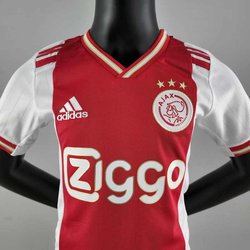 Conjunto Infantil Ajax 2022/23 - Home - ResPeita Sports 