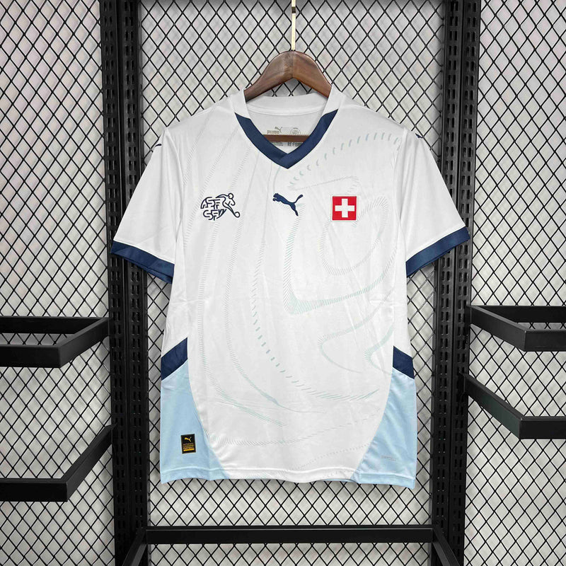 CAMISA DA SELEÇÃO DA SUIÇA 25/26 BRANCO