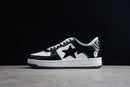 A BATHING APE BAPE STA WHITE/BLACK