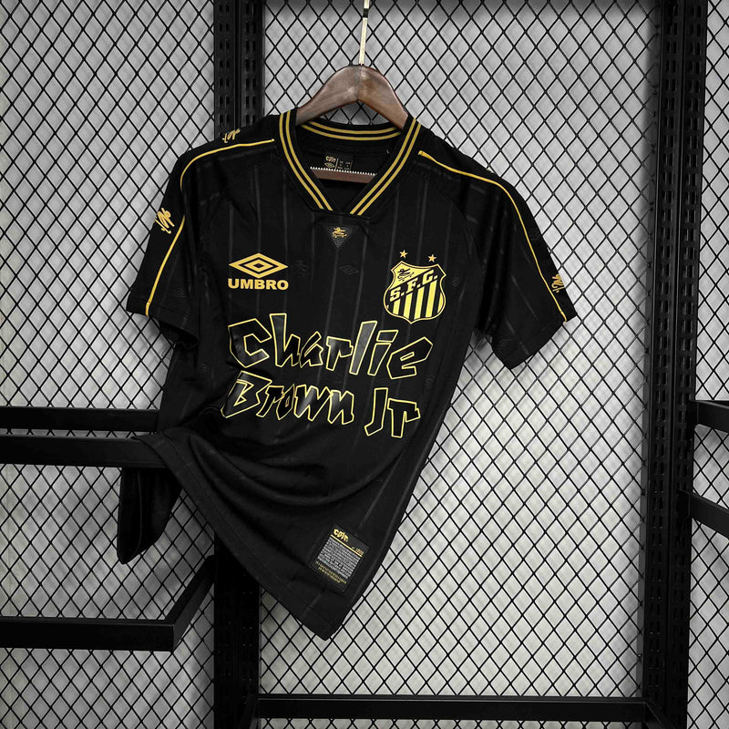 CAMISA DO SANTOS 24/25 PRETO EDIÇÃO ESPECIAL