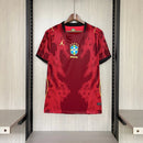 CAMISA DA SELEÇÃO DO BRASIL 26/27 VERMELHO EDIÇÃO ESPECIAL