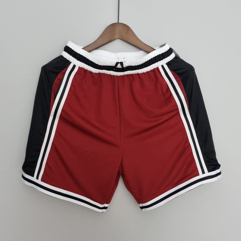 Shorts  Miami Heat Red Black NBA