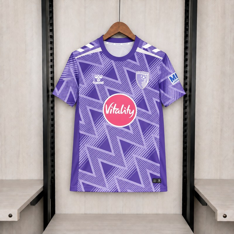 CAMISA DO BOURNERMOUTH 26/27 ROXO