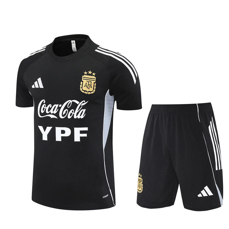 Kit Camisa e Short Argentina 2025/26 Treino - Masculino - YPF