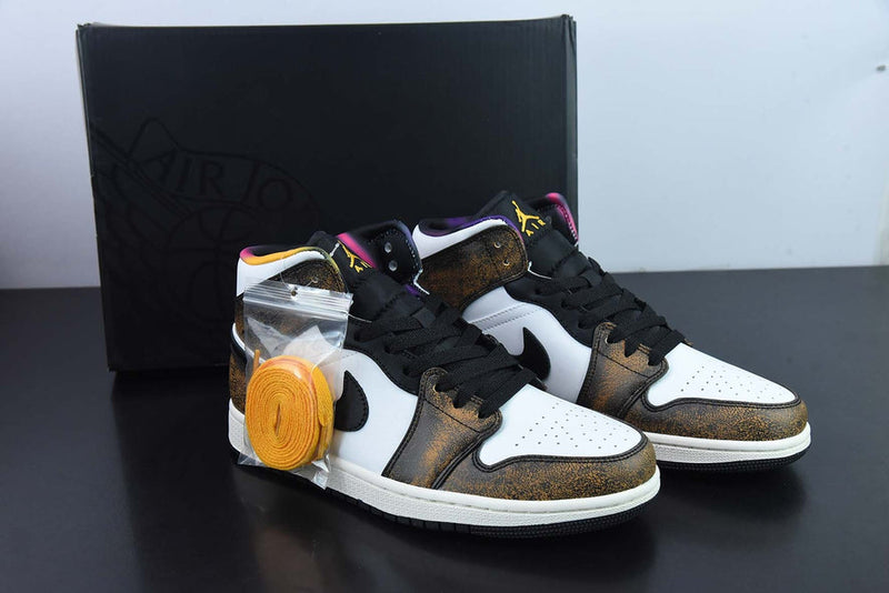 AIR JORDAN 1 MID SE WEAR AWAY TAXI