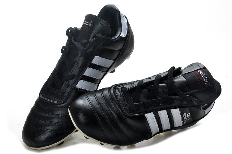 Chuteira Adidas Copa Mundial Black-White FG