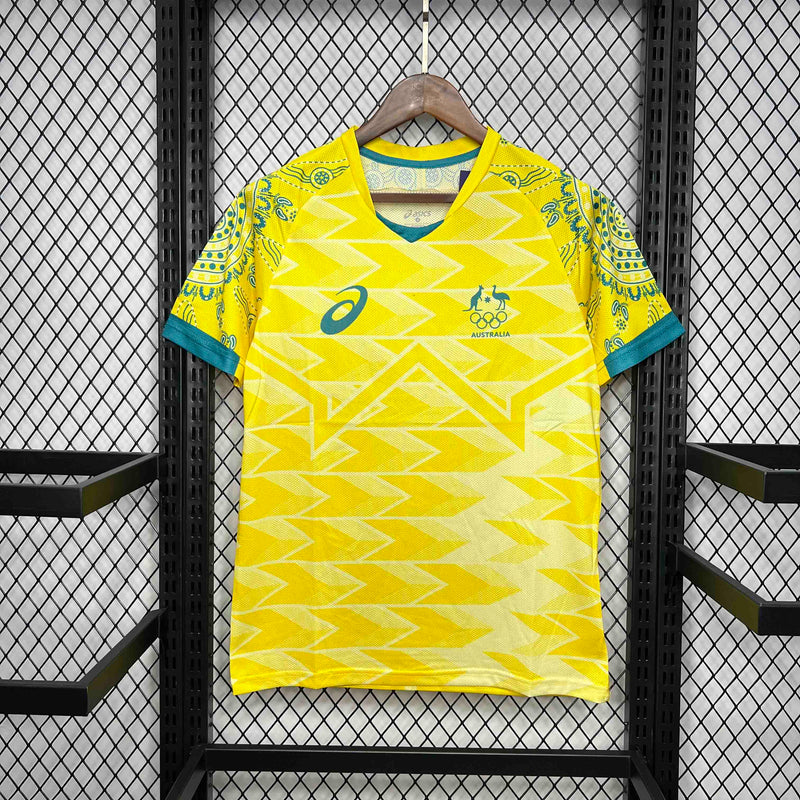 CAMISA DA SELEÇÃO DA AUTRALIA 25/26 AMARELO