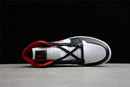 AIR JORDAN 1 MID BLACK GYM RED