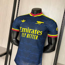 CAMISA DO ARSENAL 26/27 AZUL E AMARELO JOGADOR