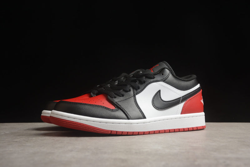 AIR JORDAN 1 LOW BRED TOE 2.0