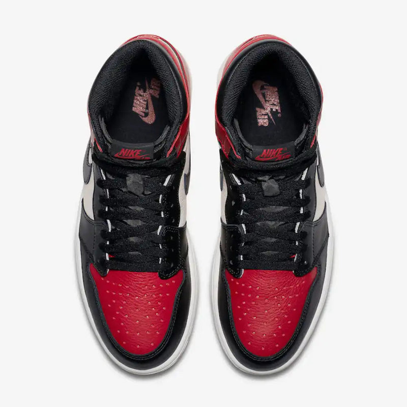 AIR JORDAN 1 HIGH RETRO BRED TOE