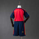 CONJUNTO INFANTIL ESPANHA VERMELHO