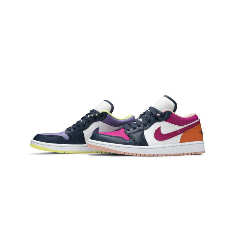 AIR JORDAN 1 LOW SE MISMATCHED PURPLE MAGENTA