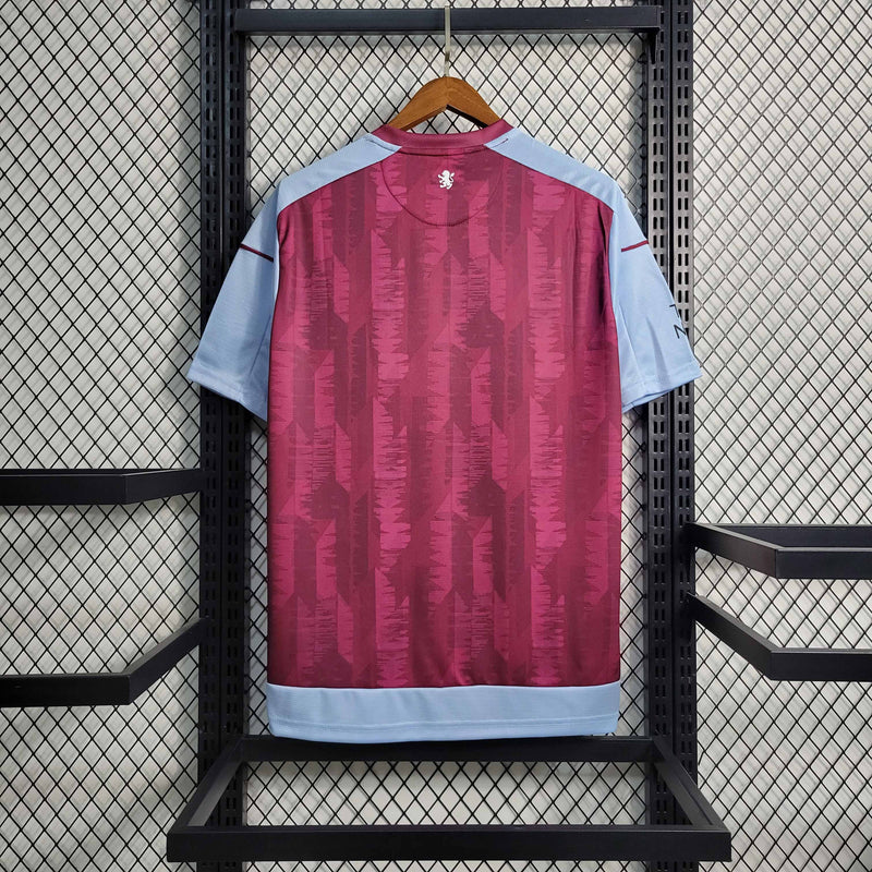 CAMISA DO ASTON VILLA 24/25 VERMELHO