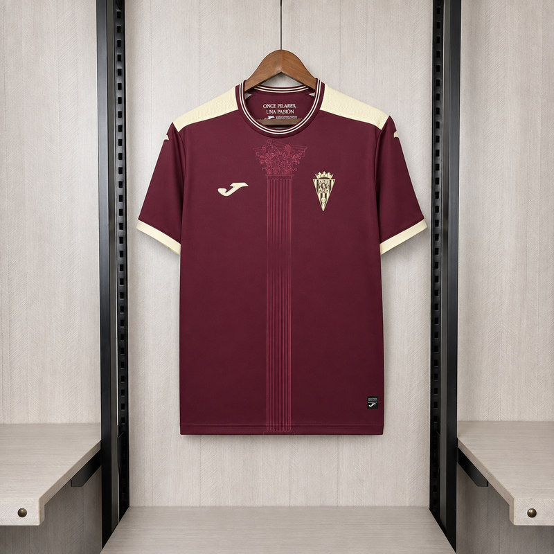 CAMISA DO CORDOBA 26/27 BORDO