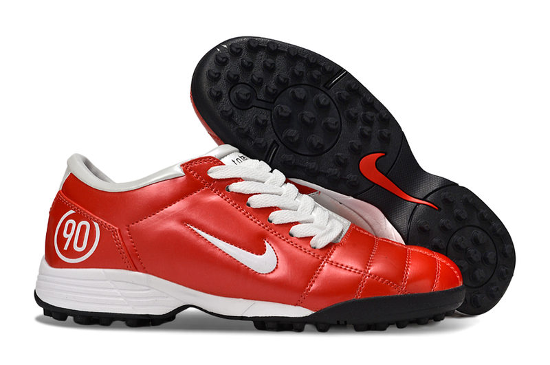 Chuteira NIKE TOTAL 90 Society Vermelho com branco
