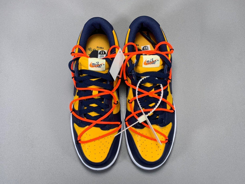 DUNK LOW OFF-WHITE MICHIGAN NAVY