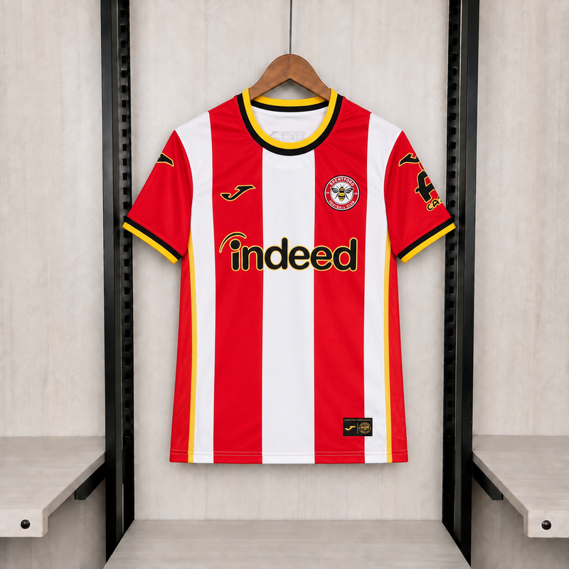 CAMISA DO BRENTFORD 26/27 VERMELHO