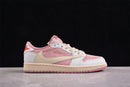 TRAVIS SCOTT X AIR JORDAN 1 LOW SHY PINK