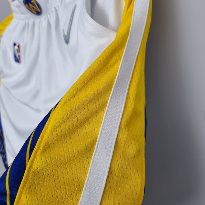 Shorts 75th Anniversary Golden State Warriors White NBA