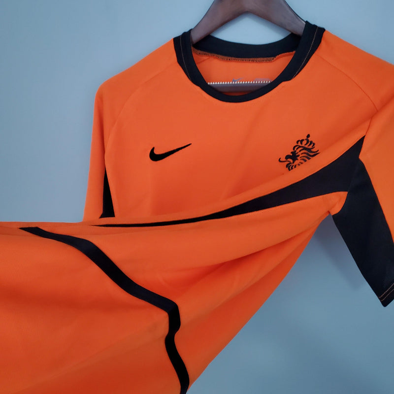 Camisa Retrô Seleção Holanda 2002/02 Home - ResPeita Sports