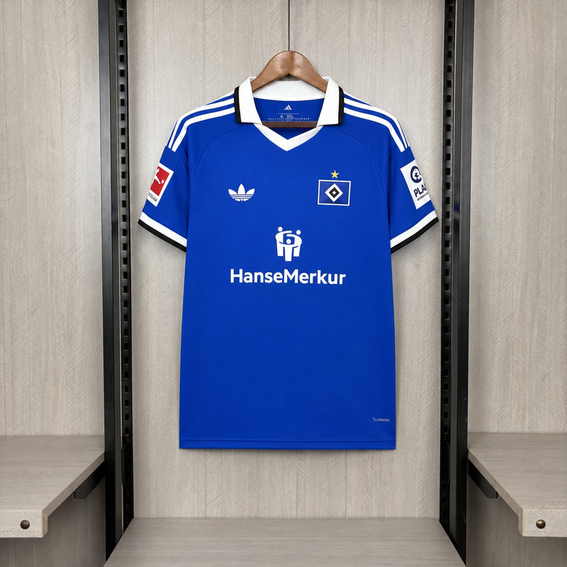 CAMISA DO HAMBURGO 26/27 AZUL
