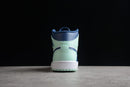 AIR JORDAN 1 MID BLUE MINT