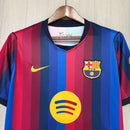 CAMISA DO BARCELONA 26/27 VERMELHO E AZUL