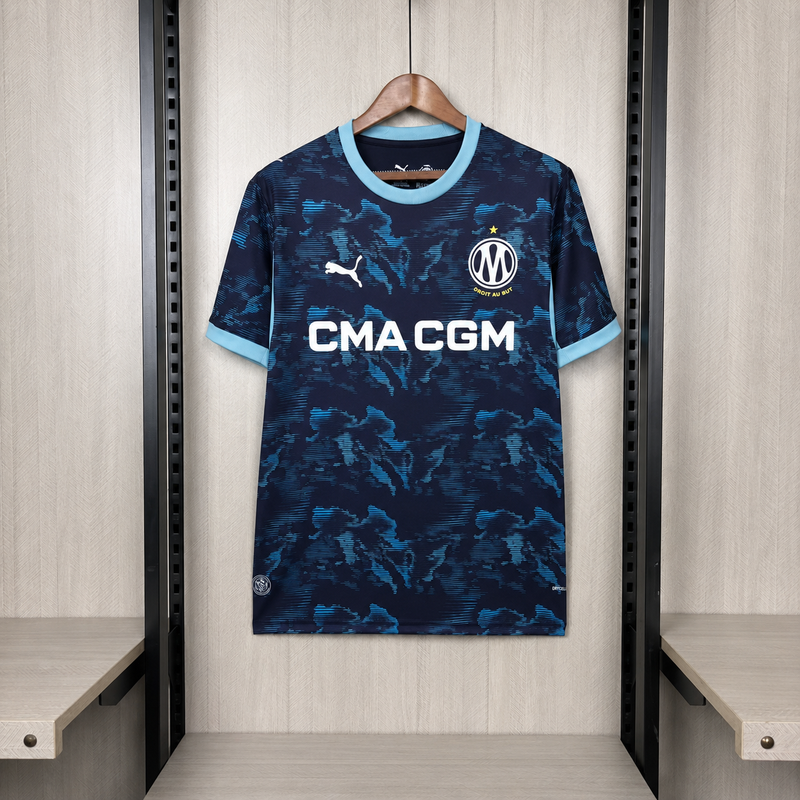 CAMISA DO MARSEILLE 26/27 AZUL