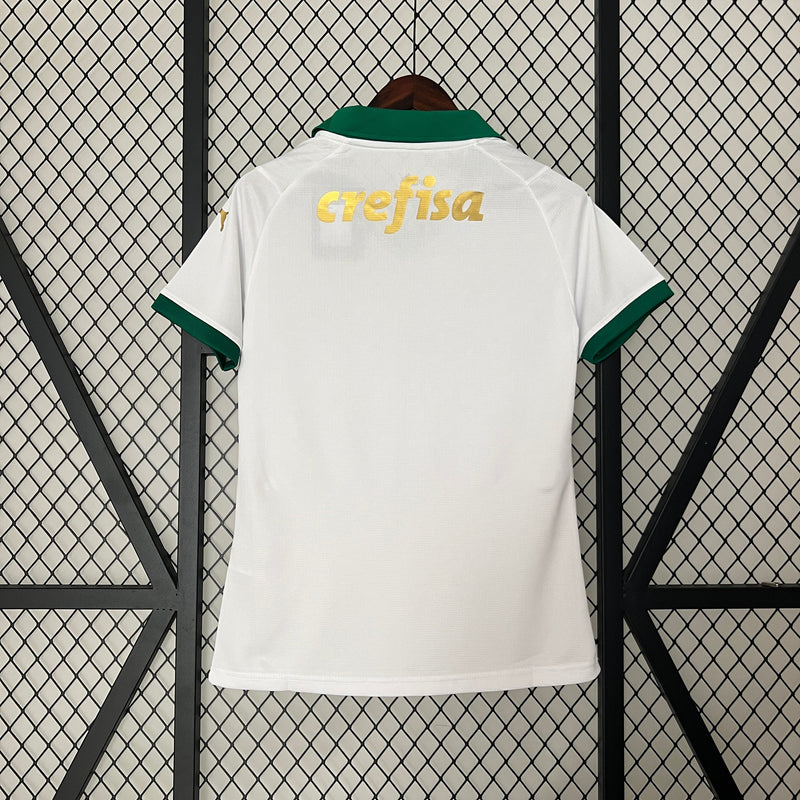 CAMISA FEMININA DO PALMEIRAS 24/25 BRANCO