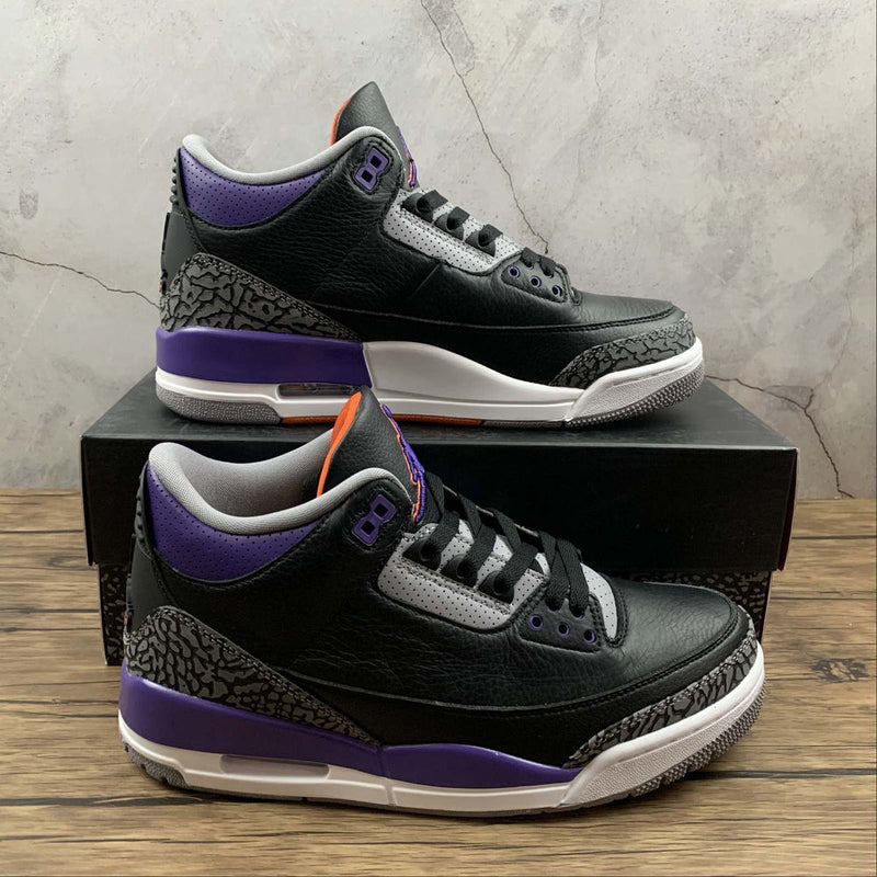 AIR JORDAN 3 RETRO COURT PURPLE