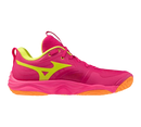 Mizuno Wave Momentum Elite 'PINK TETRA-FORTUNE YELLOW'