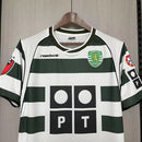 CAMISA DO SPORTING 2002/2003 BRANCO E VERDE