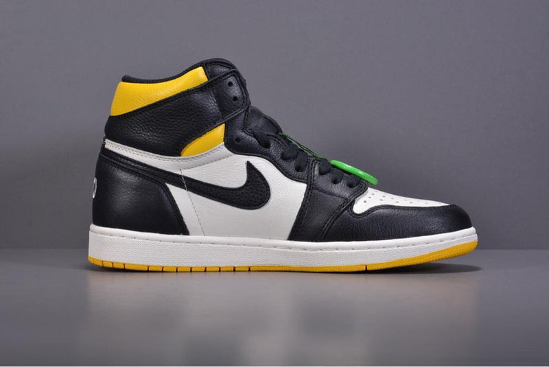 AIR JORDAN 1 HIGH RETRO NOT FOR RESALE VARSITY MAIZE