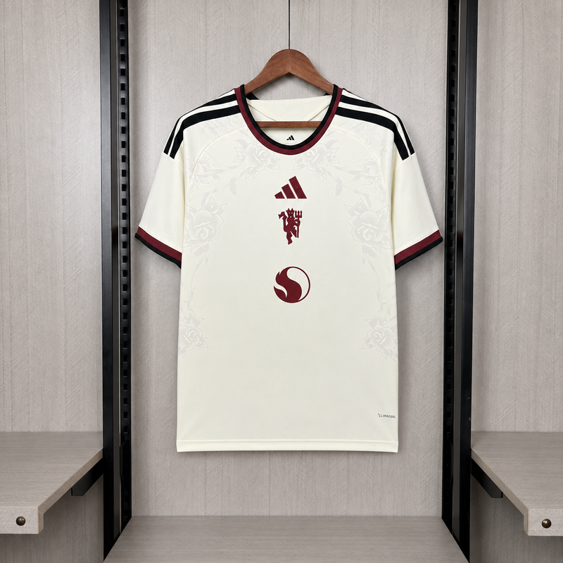 CAMISA DO MANCHESTER UNITED 26/27 BRANCO