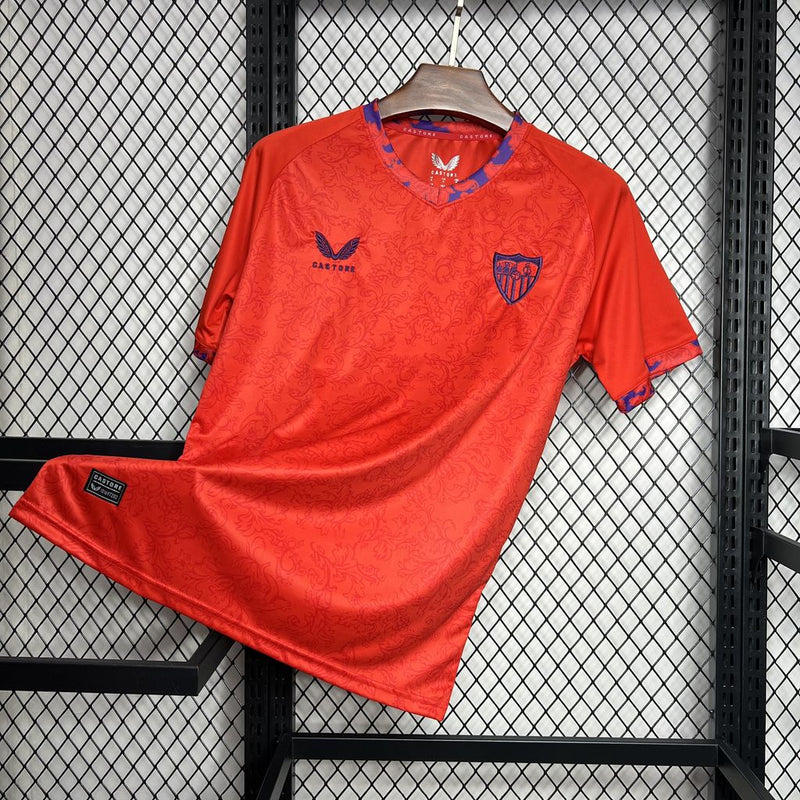 CAMISA DO SEVILLA 24/25 LARANJA