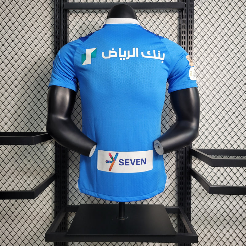 CAMISA VERSÃO PLAYER DO AL HILAL 23/24 AZUL