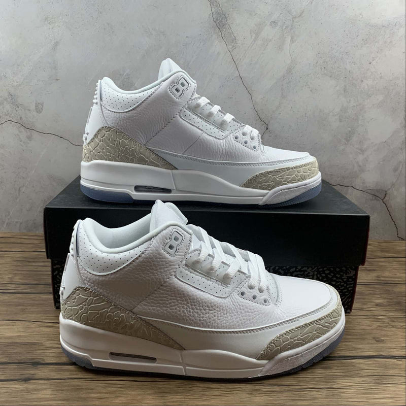 AIR JORDAN 3 PURE WHITE