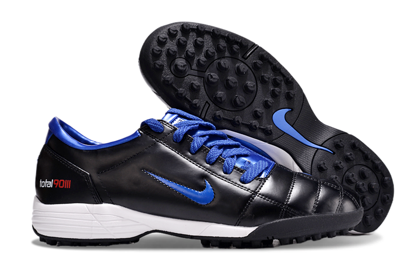 Chuteira NIKE TOTAL 90 Society Preto e azul
